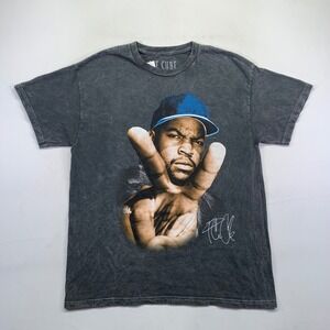 Ice Cube T Shirt Mens Large Gray 92 Tour Hip Hop Rap Tee Graphic Print Tee